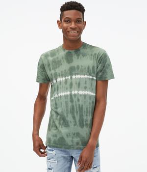 推荐Aeropostale Men's Striped Tie-Dye Crew Tee商品