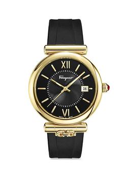 男士休闲菲拉格慕手表, Salvatore Ferragamo | Ferragamo Ora 40MM Logo Watch商品图片 