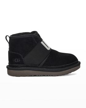 ugg kids, UGG | Boy's Neumel Logo-Strap Suede Boots, Kids商品图片 