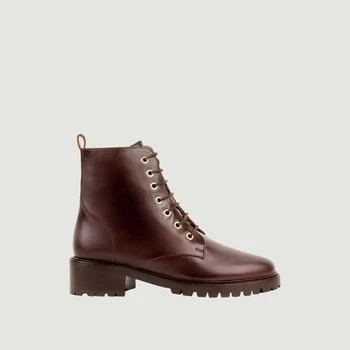 推荐Lara boots Dark Brown BOBBIES PARIS商品