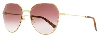 推荐Givenchy Women's Oval Sunglasses GV7158/S Y11VT Gold/Havana 60mm商品