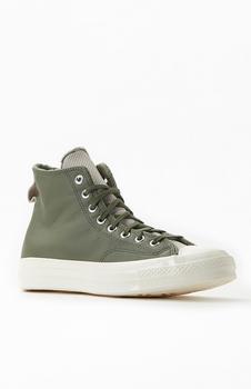 Converse | Green Chuck Taylor 70 Counter Climate High Top Sneakers商品图片,7折