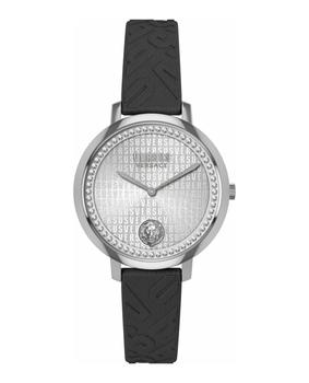 Versus Versace | La Villette Crystal Leather Watch商品图片,额外9折, 额外九折