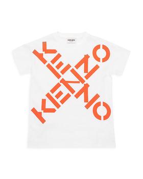 Kenzo | Boys' Short Sleeve Maxi X Logo T-Shirt - Little Kid, Big Kid商品图片,独家减免邮费