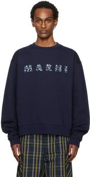 推荐Navy Oversized Sweatshirt商品