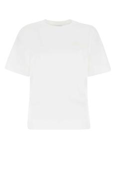 Ganni | Ganni Logo Print Crewneck T-Shirt商品图片,9.6折