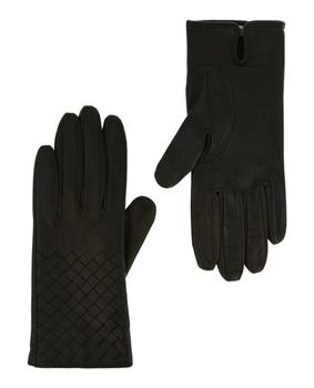 商品Intrecciato Leather Gloves图片