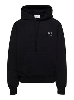 AMI | AMI Logo Printed Drawstring Hoodie 5.9折起×额外9.5折, 额外九五折