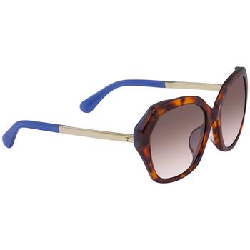 美国kate spade, Kate Spade | Gradient Brown Butterfly Ladies Sunglasses KAYSIE/F/S IPR 56商品图片 3.3折