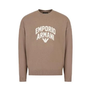 推荐EMPORIO ARMANI 棕色男士针织衫/毛衣 3R1MXA-1MDXZ-0144商品