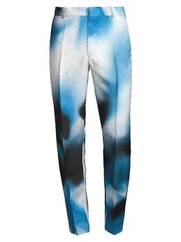 商品Alexander McQueen | Spray-Paint-Effect Woven Pants,商家Saks Fifth Avenue,价格¥12665图片
