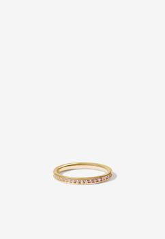 商品Adornmonde | Nim Crystal Pinkie Ring,商家Thahab,价格¥2769图片