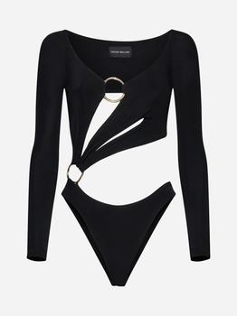商品LOUISA BALLOU | Louisa Ballou Sex Wax Viscose Bodysuit,商家Italist,价格¥2586图片