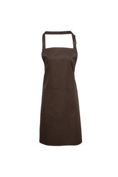 商品Premier Ladies/Womens Colours Bip Apron With Pocket / Workwear (Brown) (One Size),商家Verishop,价格¥114图片