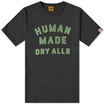 Human Made | Human Made Font T-Shirt 5.9折, 独家减免邮费