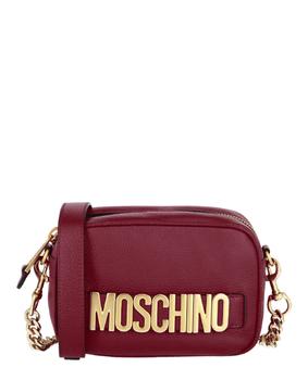 Moschino | Leather Logo Crossbody Bag商品图片,7.6折×额外9折, 独家减免邮费, 额外九折