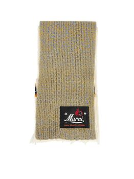Marni | Marni College-Style Knitted Scarf商品图片,7.2折