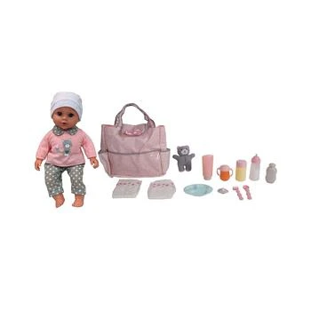 Redbox | Dream Collection 16" Pretend Play Baby Doll With Diaper Bag Accessories Set,商家Macy's,价格¥202