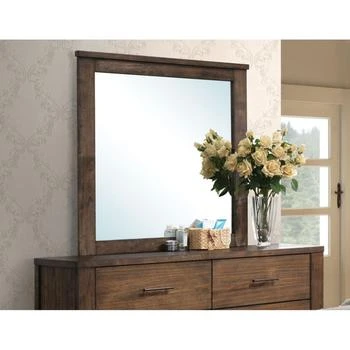 Simplie Fun | Merrilee Mirror in Oak,商家Premium Outlets,价格¥1572