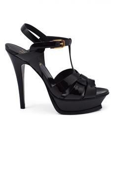 圣罗兰鞋女鞋, Yves Saint Laurent | Tribute sandals - Shoe size: 37,5商品图片 8.9折