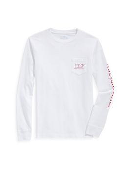 Vineyard Vines, Vineyard Vines | Little Boy's & Boy's Long-Sleeve Logo T-Shirt商品图片 