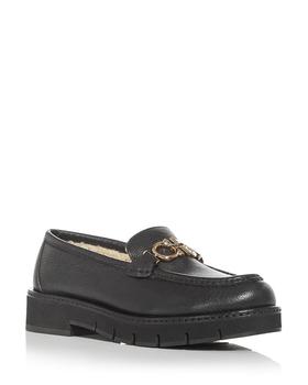 春装菲拉格慕, Salvatore Ferragamo | Women's Gancini Winter Moc Toe Loafers商品图片 额外9折, 额外九折