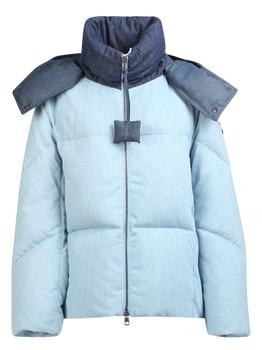 moncler羽绒服女, Moncler | MONCLER GENIUS WHINFELL DENIM DOWN JACKET- MONCLER JW ANDERSON商品图片 7.4折