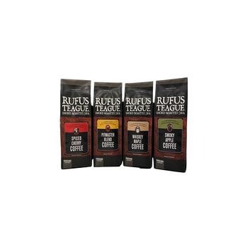 商品Alder Creek Gift Baskets | Rufus Teague Smoke-Roasted Coffee Variety, Set of 4,商家Macy's,价格¥492图片
