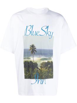 推荐BLUE SKY INN - Cotton Printed T-shirt商品