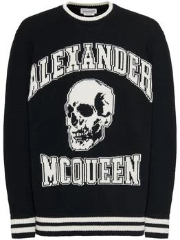 推荐Alexander McQueen Sweaters Black商品