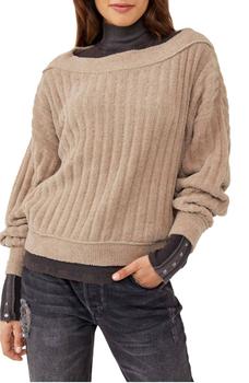 Free People | Cabin Fever Pullover in Atmosphere商品图片,5.9折