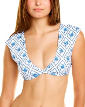 CAROLINE CONSTAS是什么牌子, CAROLINE CONSTAS | Caroline Constas Sela Bikini Top商品图片 3.7折