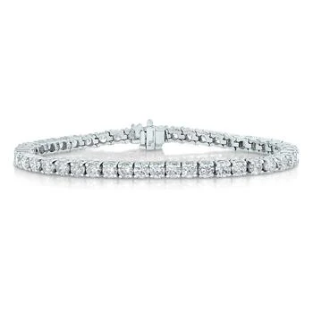 Vir Jewels | 5 cttw Diamond Bracelet 14K White Gold Classic Tennis Round Prong Set 7 Inch,商家Premium Outlets,价格¥32761