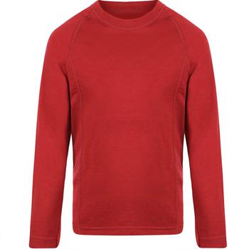 推荐Merino wool base layer shirt in burgundy商品