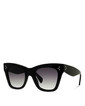 celine墨镜, Celine | Women's Polarized Square Sunglasses, 50mm商品图片 额外9折, 额外九折