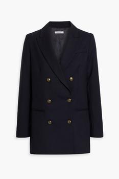 IRIS & INK, IRIS & INK | Julia double-breasted wool-blend twill blazer商品图片 