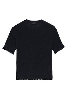 Theory | Short-sleeve sweater in cotton blend商品图片,额外7.5折, 额外七五折