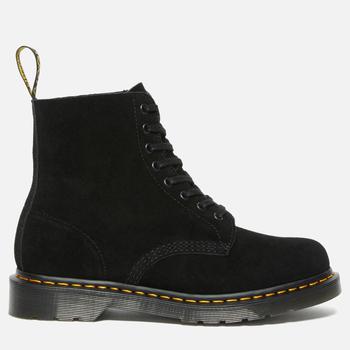 dr. martens pascal wanama, Dr. Martens | Dr. Martens Men's 1460 Suede Pascal 8-Eye Boots - Black商品图片 6折