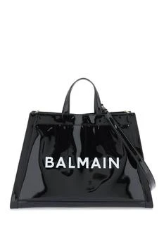Balmain | Balmain vinyl 'olivier's cabas' shoulder bag 6.6折
