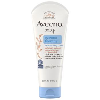 Aveeno | 婴儿无香味湿疹修护保湿乳 206g商品图片,满$40享8折, 满折