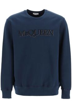 推荐Alexander mcqueen logo embroidered sweatshirt商品