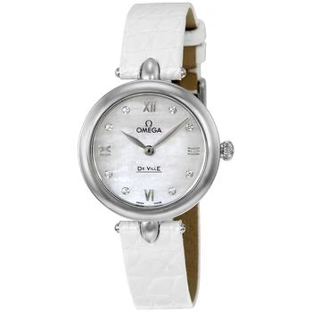 Omega | De Ville Prestige Mother of Pearl Dial Ladies Watch 424.13.27.60.55.001,商家Jomashop,价格¥14970