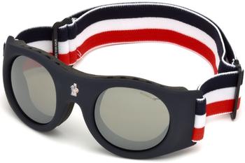商品Mask Smoke Mirror Goggles Unisex Sunglasses ML0051 92C 55图片