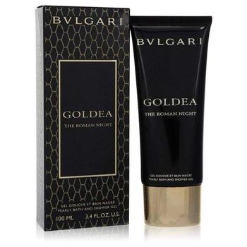 bvlgari香水, BVLGARI | Bvlgari Goldea The Roman Night by Bvlgari Pearly Bath and Shower Gel 3.4 oz for Women商品图片 