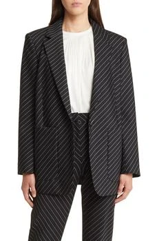 Hugo Boss | Jakua Stripe Stretch Wool One-Button Blazer 3.8折