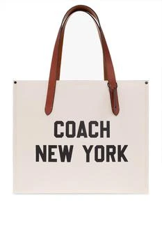 Coach | Coach Relay Logo Printed Tote Bag 4.7折, 独家减免邮费