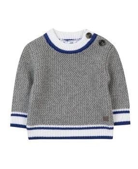 Tartine et Chocolat | Boys' Contrast-Banded Chunky Sweater - Baby,商家Bloomingdale's,价格¥432