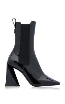 推荐The Attico - Women's Devon Patent Leather Beatle Boots - Black - IT 36 - Moda Operandi商品