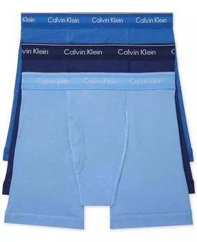 Calvin Klein | Men's 3-Pack Cotton Classics Boxer Briefs Underwear,商家折扣挖宝区,价格¥176