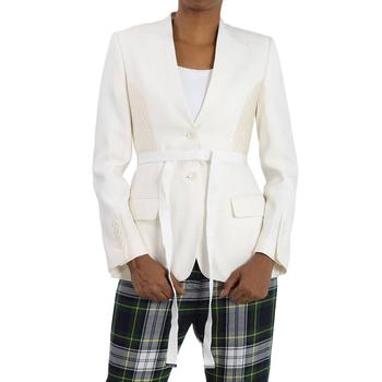 Burberry | Single-breasted Belted Wool Blazer Jacket商品图片,2.1折起, 满$300减$10, 独家减免邮费, 满减